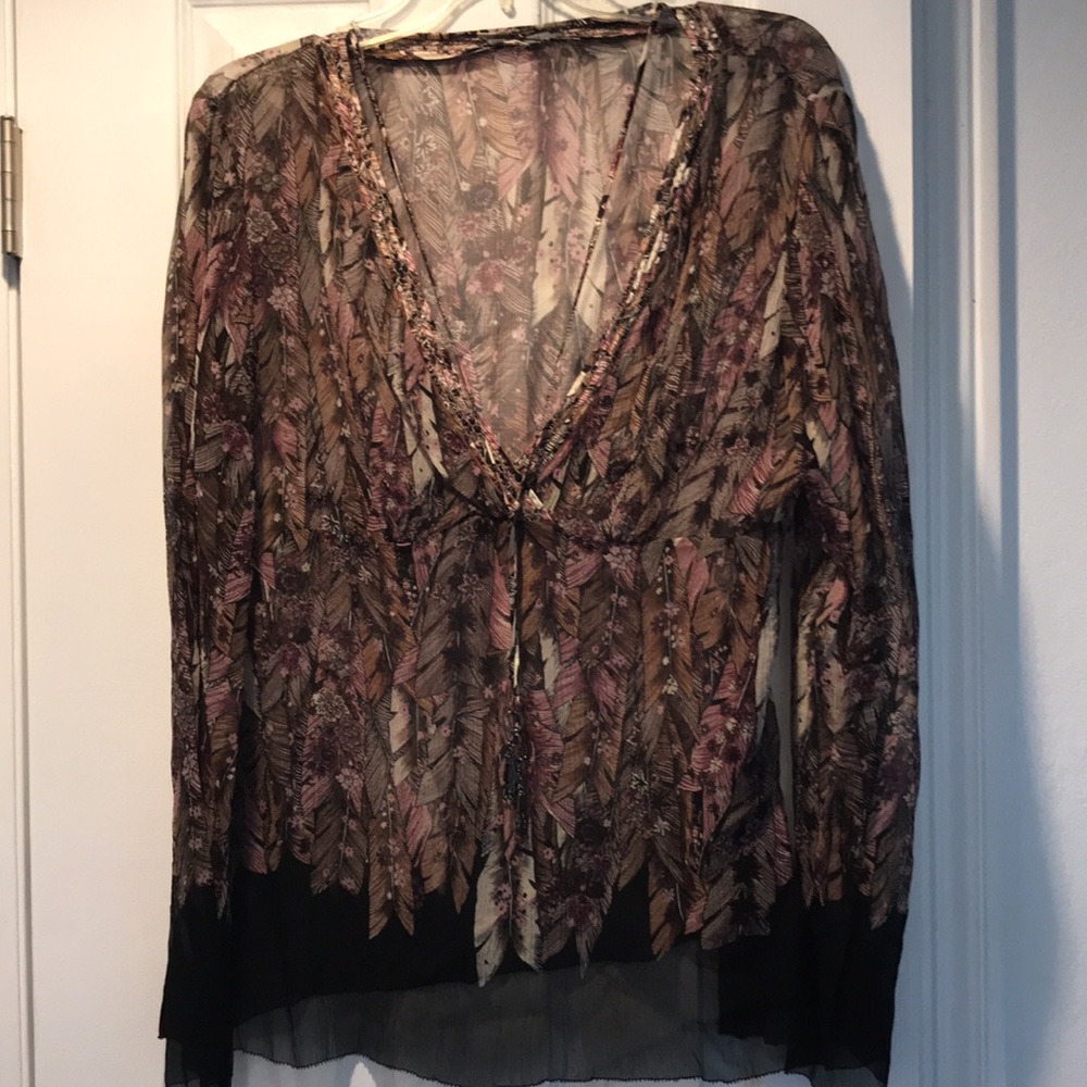 Elie Tahari silk skirt set - size L/12 - Picture 6 of 6